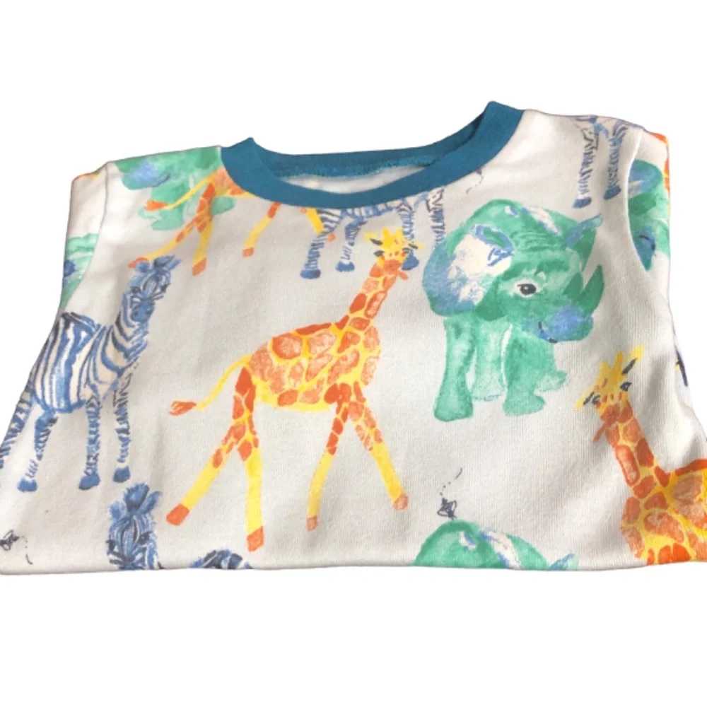 Burt's Bees Kids Organic Cotton Pajama Tops ONLY Sizes 2T, 3T - Picture 4 of 10